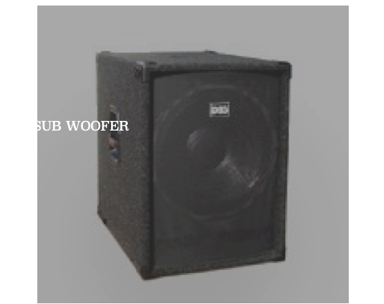 



























      SUB WOOFER